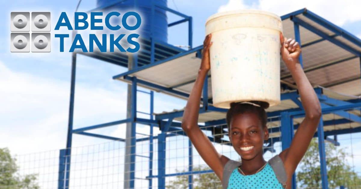 Abeco Tanks provides a steady stream of water in Mozambique