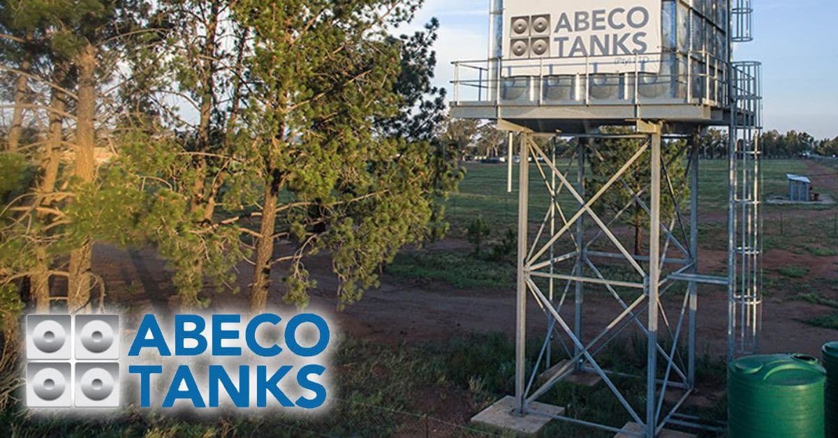 Abeco’s High Quality Steel Water Tanks Support Nigeria