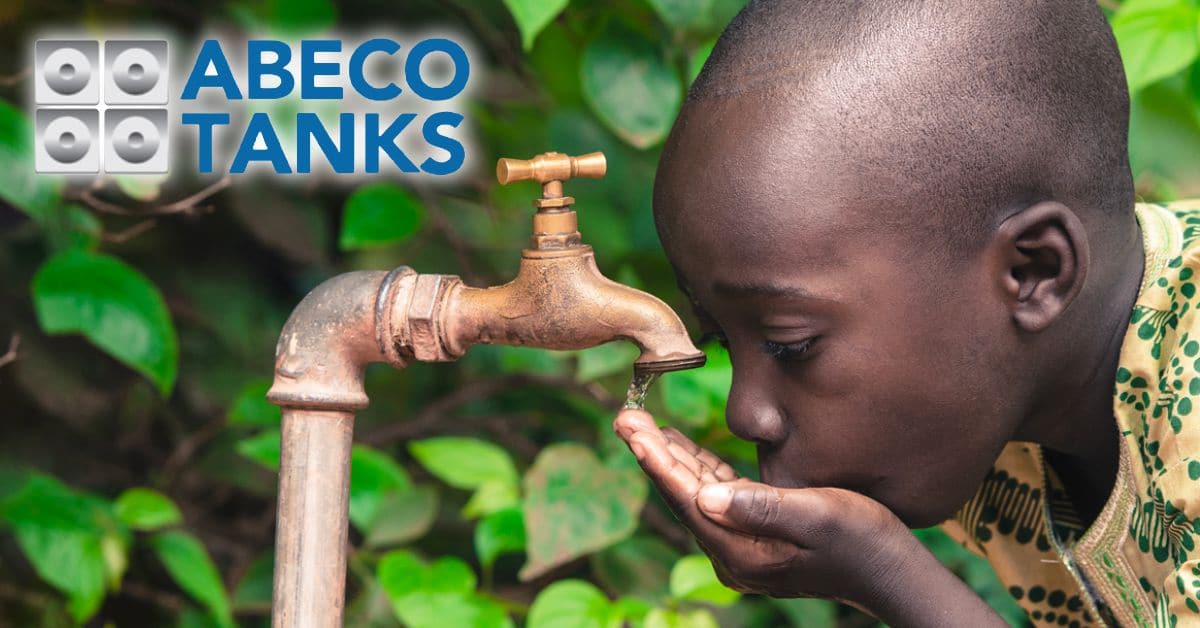 Abeco’s Water Storage Tanks Help Nigerians “bank” water